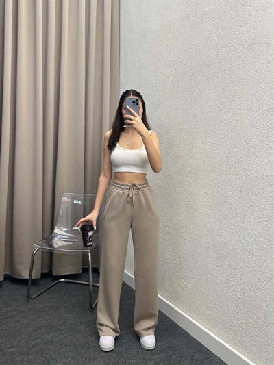 Oys Bej Modal Palazzo Eşofman Altı