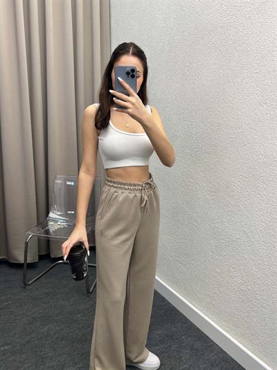 Oys Bej Modal Palazzo Eşofman Altı