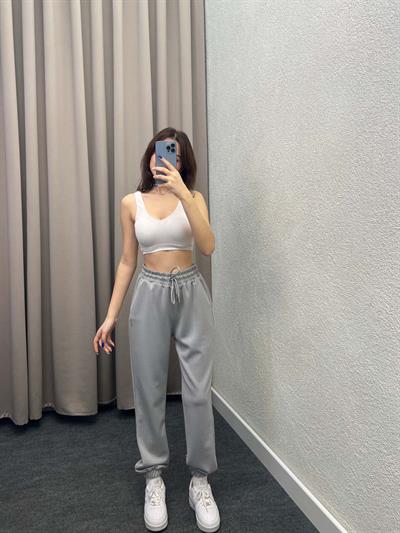Oys Gri Modal Eşofman Altı Jogger