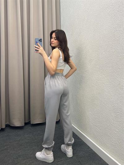 Oys Gri Modal Eşofman Altı Jogger