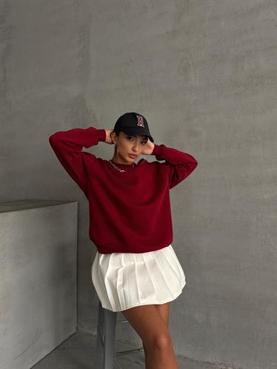 PENYE B.YAKA OVERSİZE KALIP BORDO