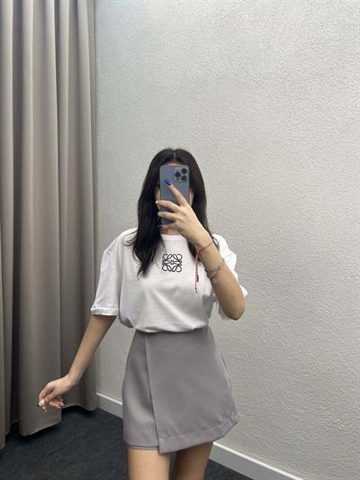 Dem Beyaz Oversize Tshirt