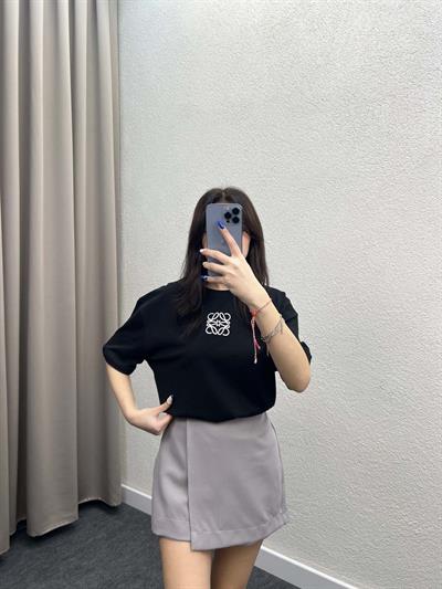 Dem Siyah Oversize Tshirt