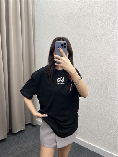 Dem Siyah Oversize Tshirt