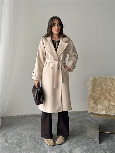 PREMIUM KALİTE MARKA MUADİLİ KAŞE KABAN BEJ