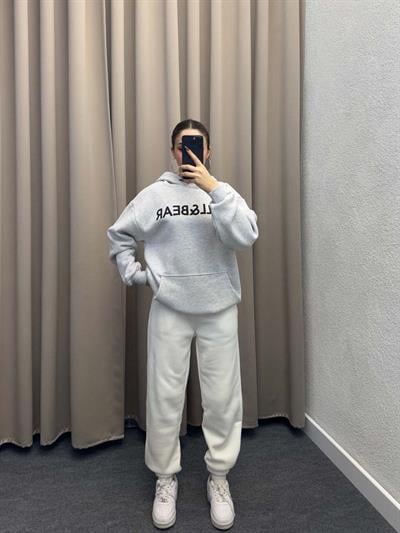 Pull Bear Karmelanj Kapşonlu Sweatshirt