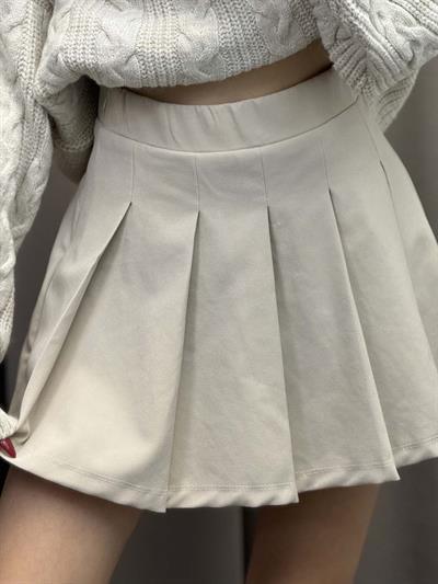 Ronda Bej Şort Etek