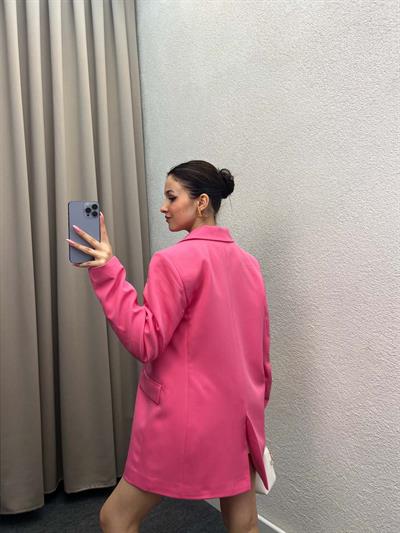 Rosto Pembe Blazer Ceket