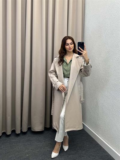 Smith Bej Deri Trençkot