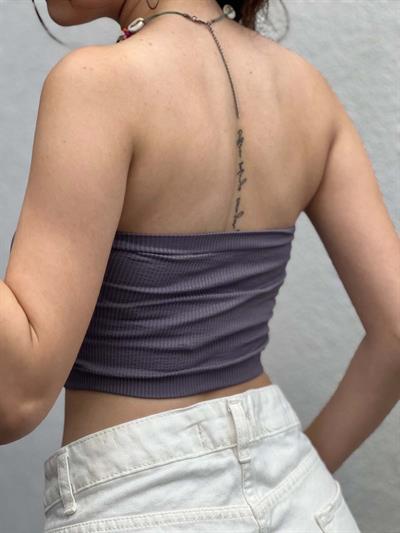 Starlight Seamless Straplez Mürdüm Bondeo