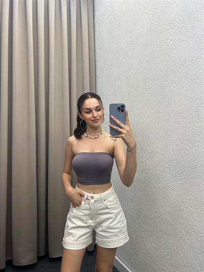 Starlight Seamless Straplez Mürdüm Bondeo