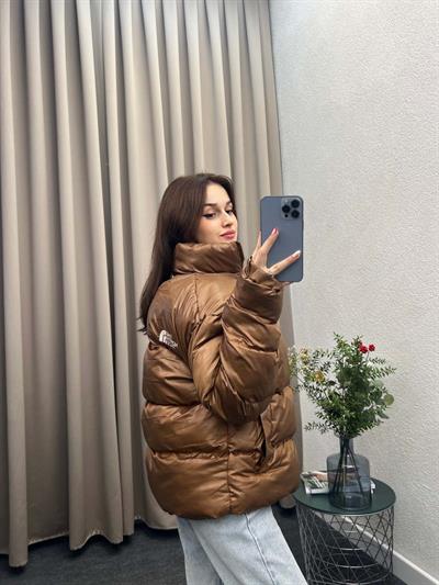 Tnf Kahve Şişme Mont