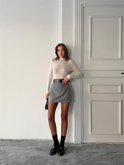 TRANSPARAN BOĞAZLI BADY BEYAZ