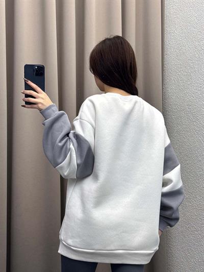 Vermont Gri Basic Sweatshirt