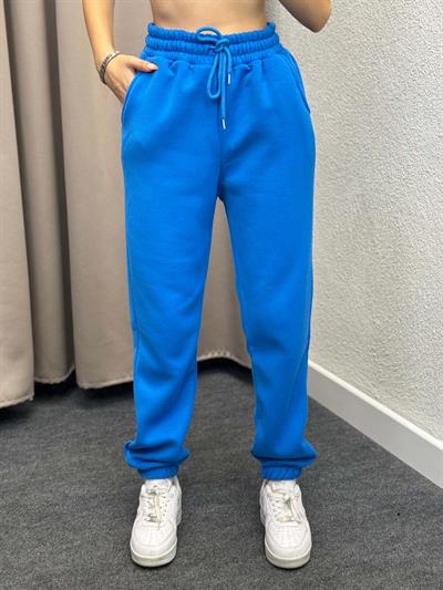 Viana Üç İplik Şardonlu Saks Jogger