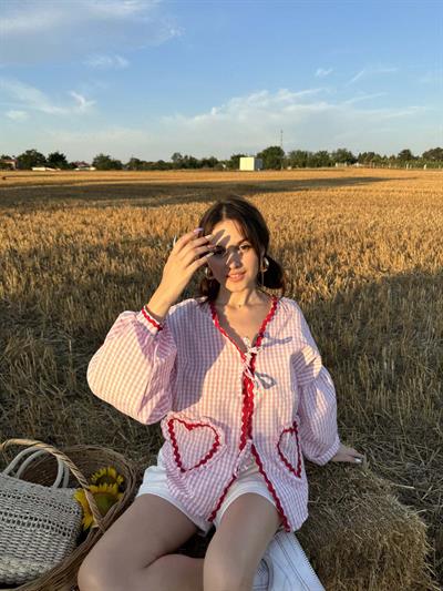 Yourlove Pembe Ekose Gömlek