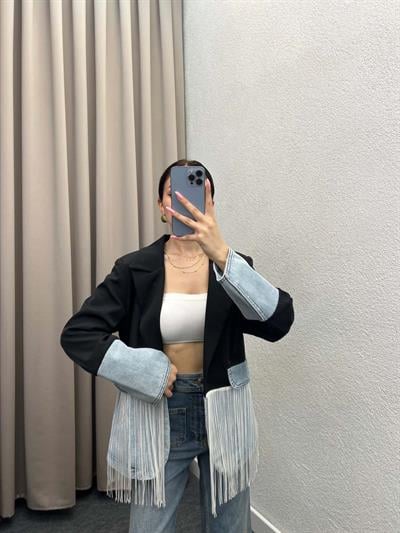 Püskül Detay Ceket