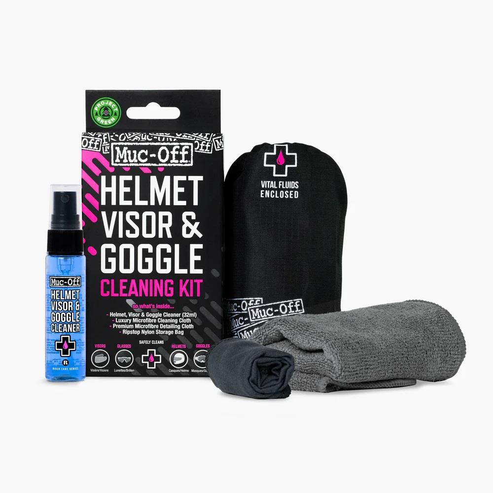 Helmet, Visor & Goggle Cleaning Kit V2