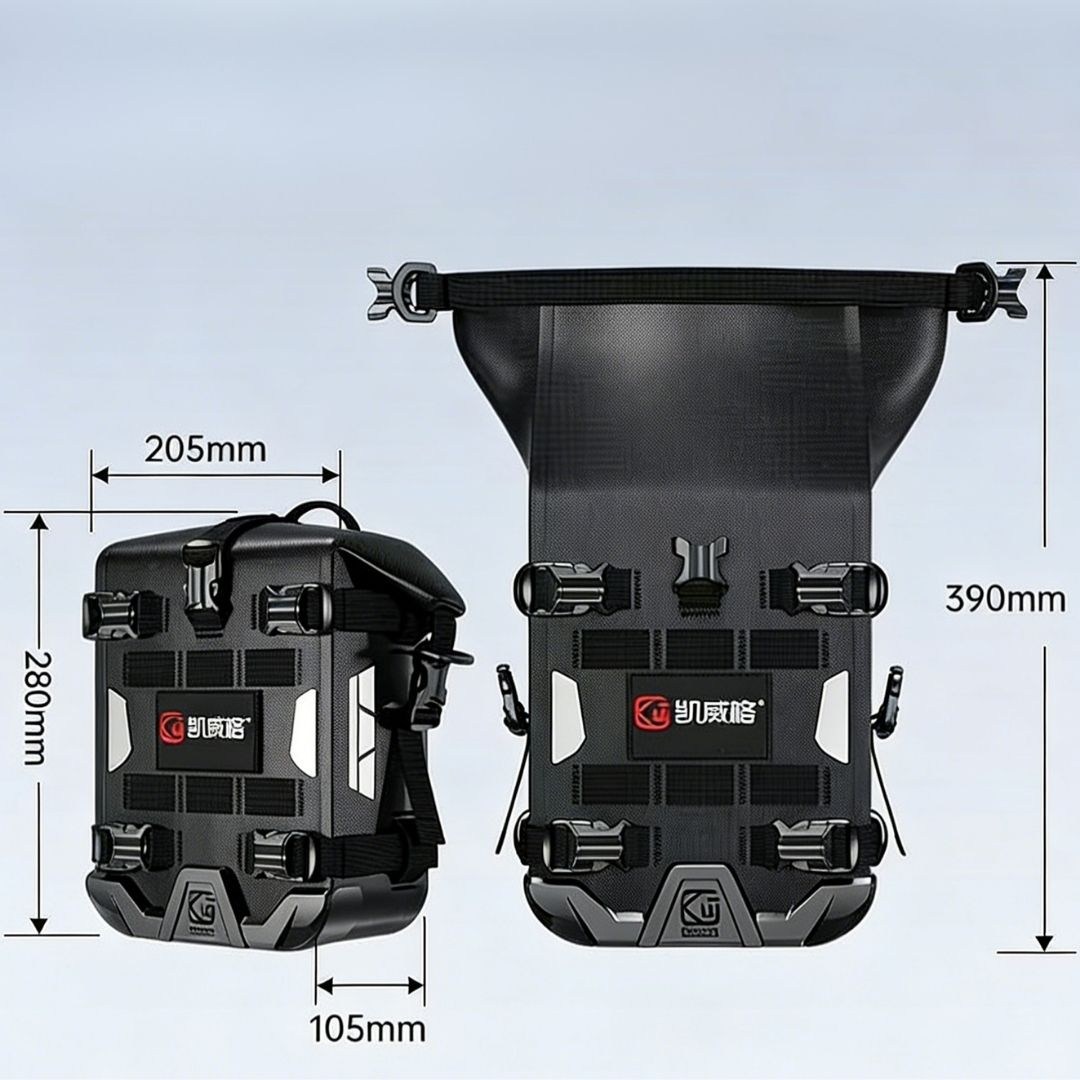 KEWIG KP3 5.5L Su Geçirmez Motosiklet Koruma Demiri Çantası