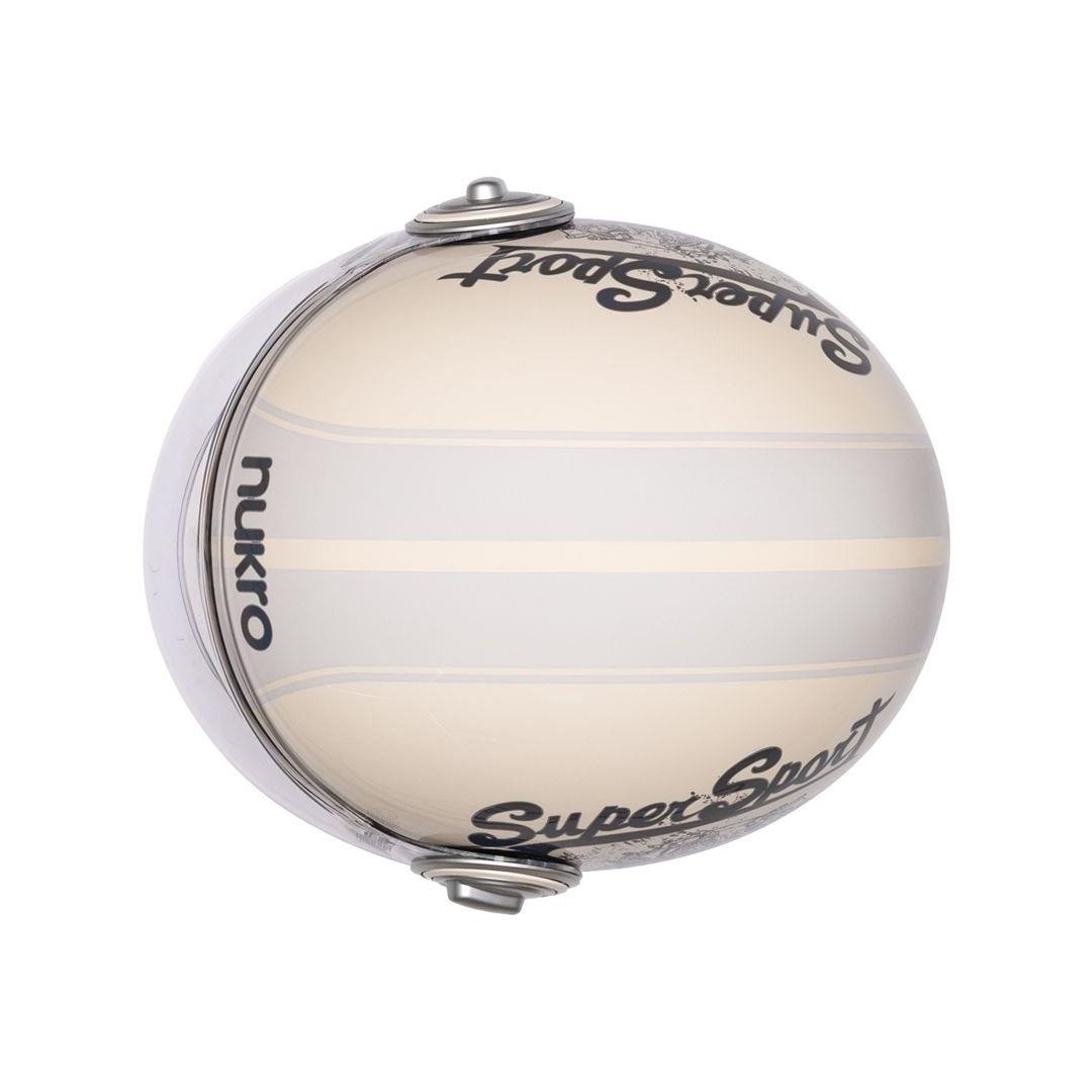 Nukro B-108 Super Sport Cream-Grey Açık Kask 