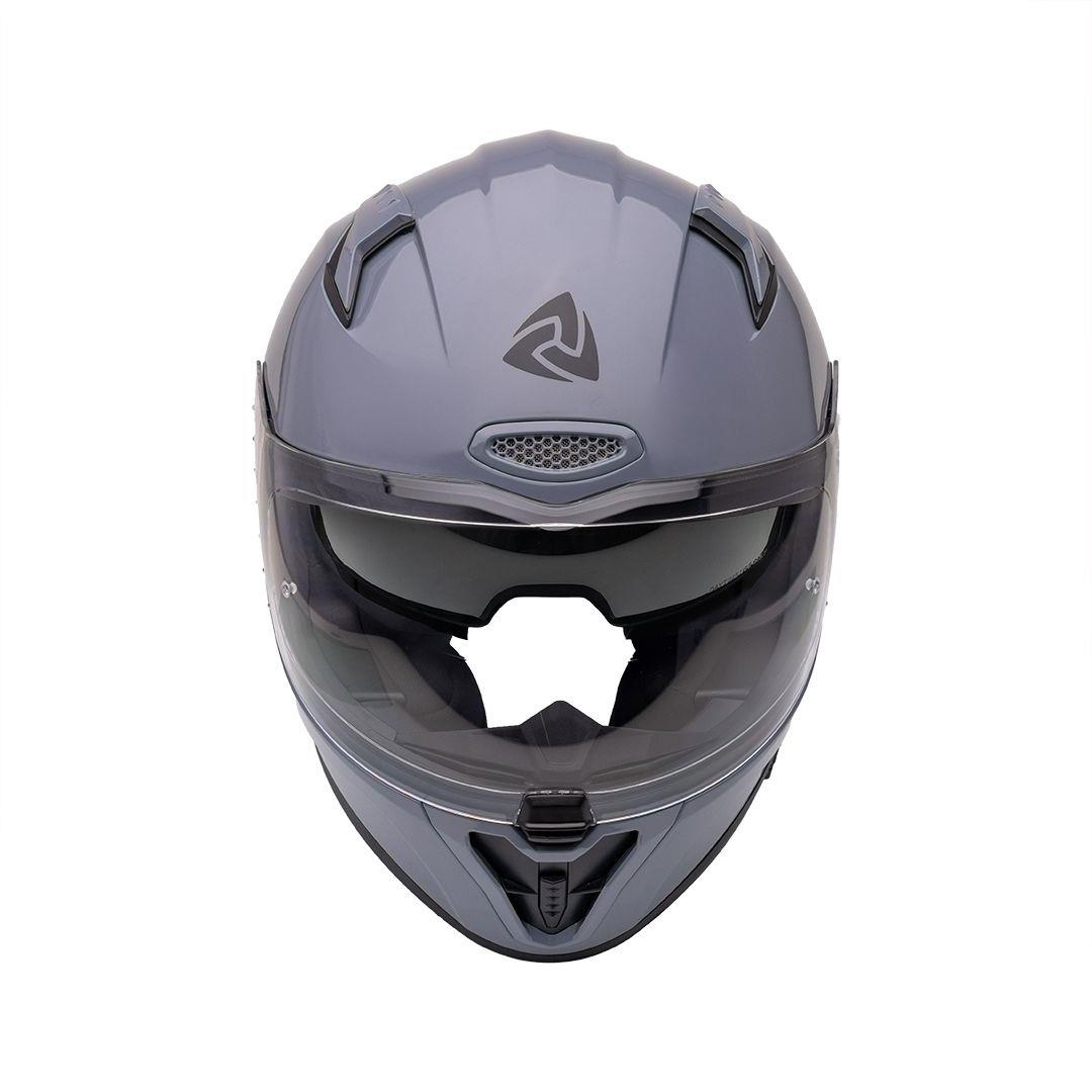 Nukro B-506 Solid Gloss Grey Kapalı Kask 