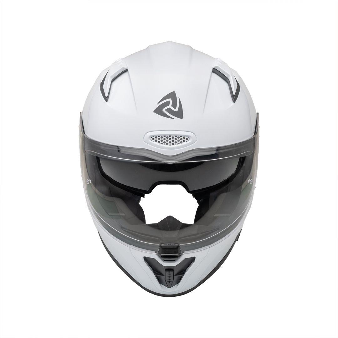Nukro B-506 Solid Gloss White Kapalı Kask 