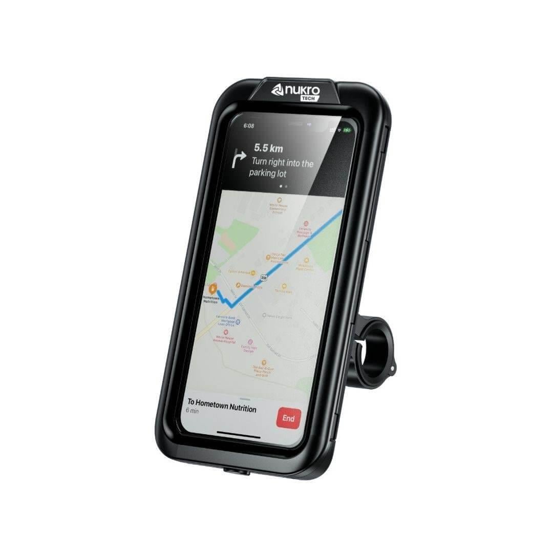 Nukrotech M18 -54 Gidon Bağlantılı Su Geçirmez Telefon Tutucu