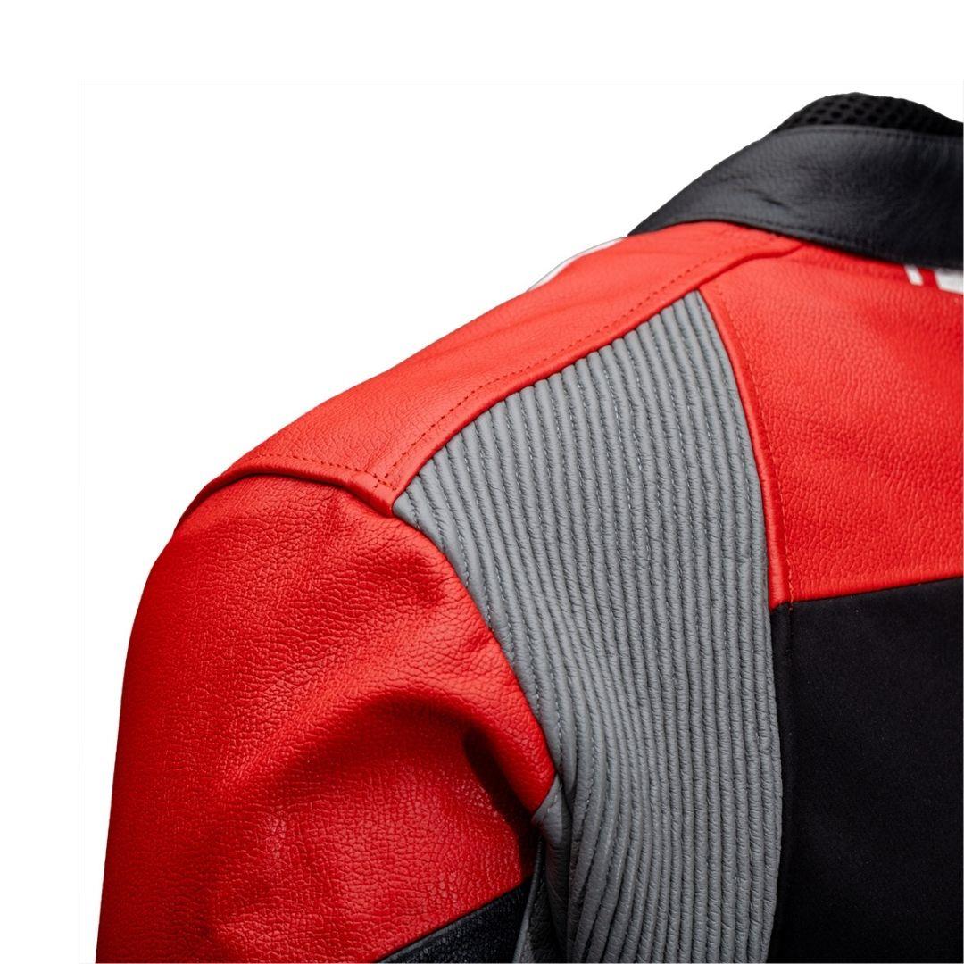 Nukrowear Nitro Korumalı Deri Motosiklet Montu