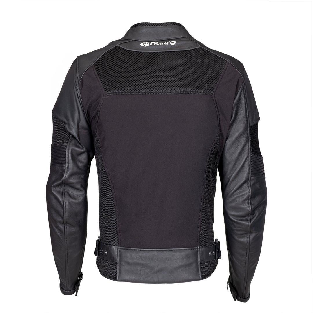Nukrowear Shadow Yazlık Deri Motosiklet Montu