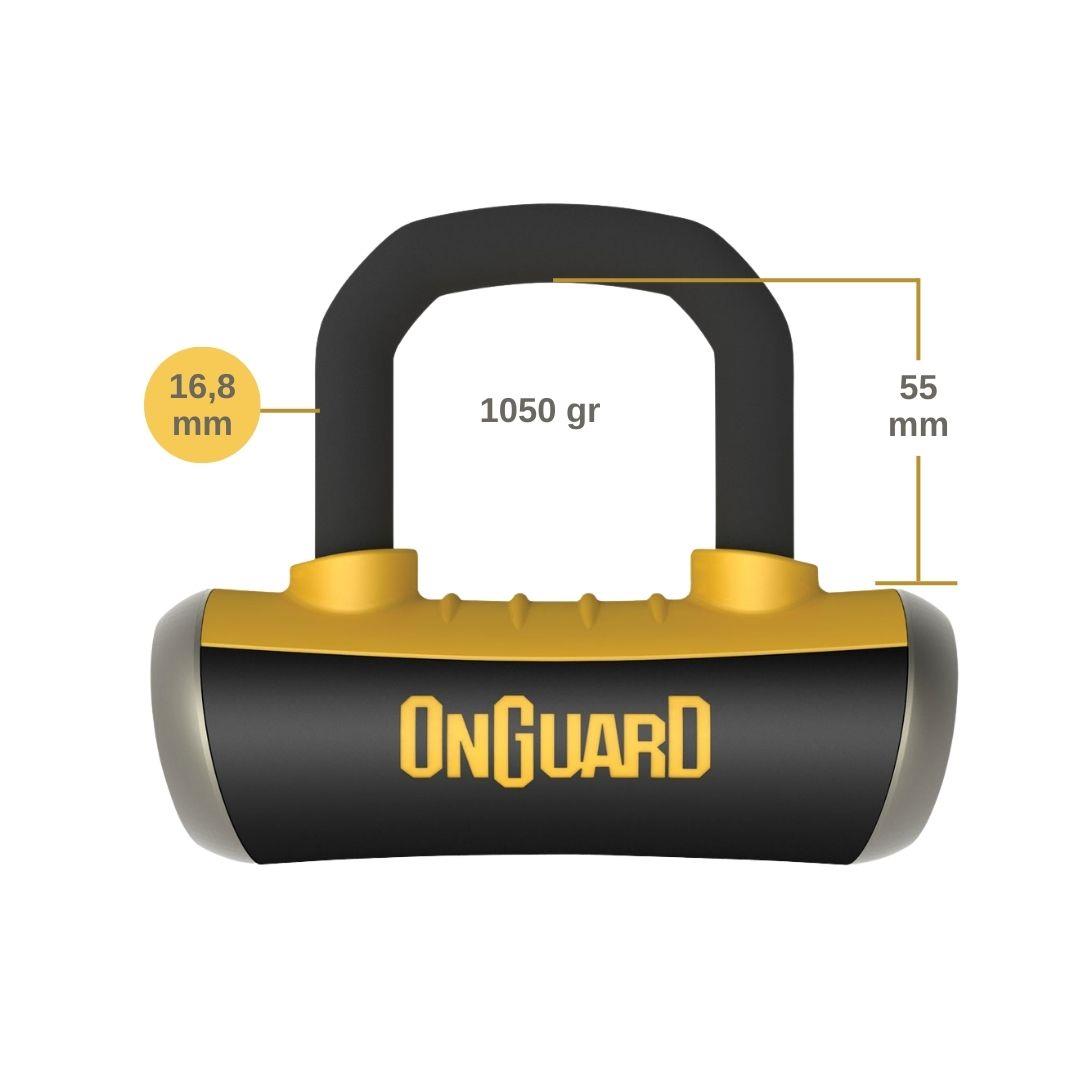 Onguard Boxxer Disk Kilidi 8046 16.8 mm