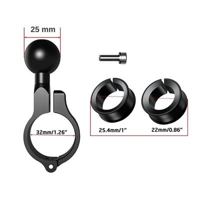 25mm Toplu Alüminyum Gidon Bağlantı Aparatı