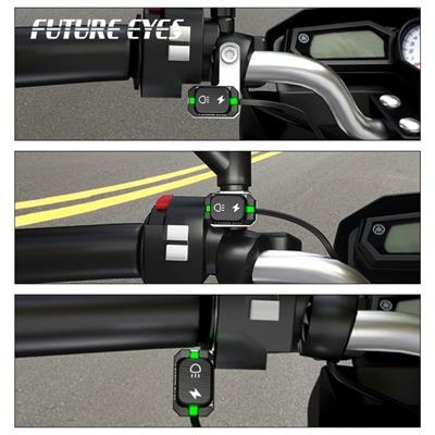 Future Eyes F150S MINI Motosiklet Sis Farı 60W (Kablolu Tuş Takımı)