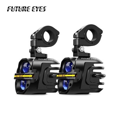 Future Eyes X80 PRO Motosiklet Sis Farı 120W (Senkron Sinyal Desteği)