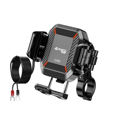 M33 PLUS Titreşim Modüllü Telefon Tutucu (Kablosuz ve TYPE-C Şarjlı )