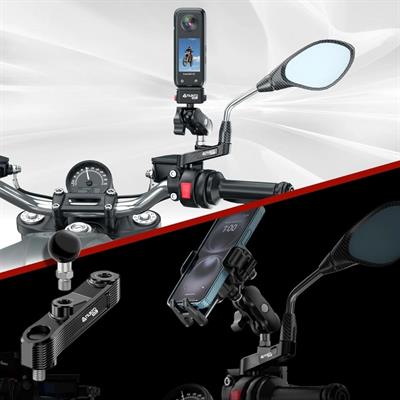 Motosiklet Dikiz Aynası Yükseltme Adaptörü 