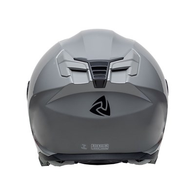 Nukro 912-SV Solid Glossy Gray Kapalı Kask 