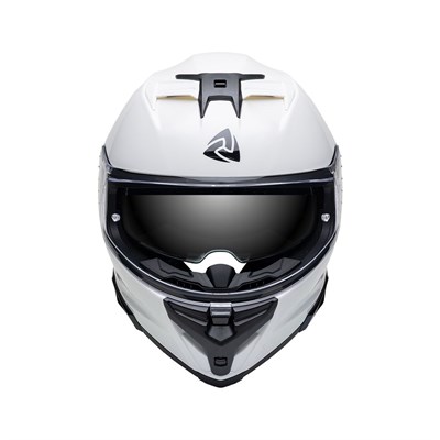 Nukro 912-SV Solid Glossy White Kapalı Kask 