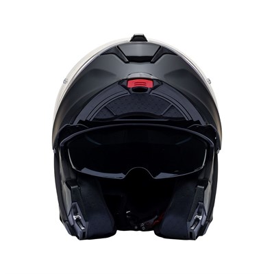 Nukro 937-SV Solid Matte Black Çene Açılır Kask 