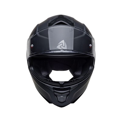 Nukro 987 Matt Black Red Kapalı Kask 