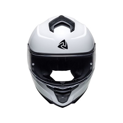 Nukro 987 Solid Glossy White Kapalı Kask 