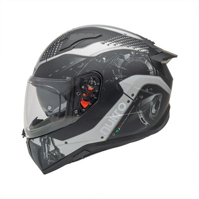 Nukro B-506 Level Black-Grey Kapalı Kask 