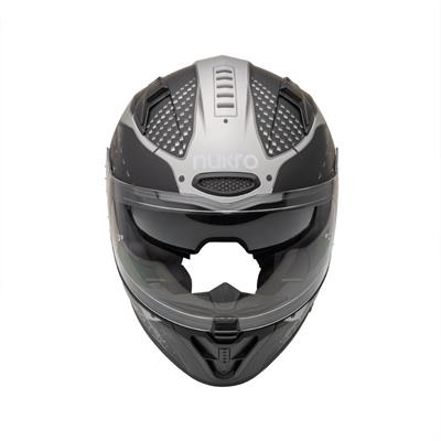 Nukro B-506 Level Black-Grey Kapalı Kask 