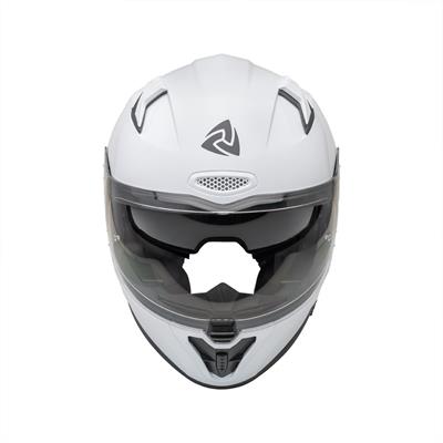 Nukro B-506 Solid Gloss White Kapalı Kask 
