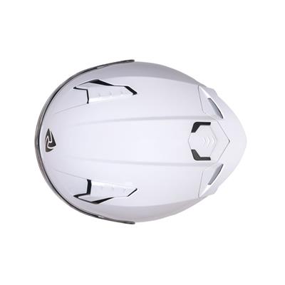 Nukro B-506 Solid Gloss White Kapalı Kask 