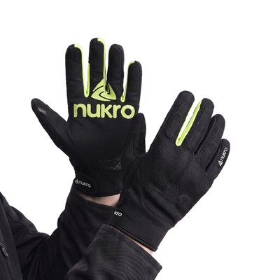 NUKRO ERVO AIR Yazlık Motosiklet Eldiveni - Neon Sarı