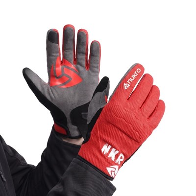 NUKRO ERVO GRIP Yazlık Motosiklet Eldiveni - Kırmızı