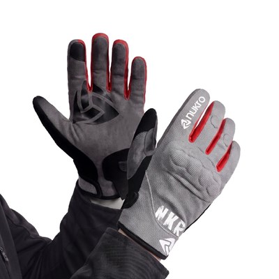 NUKRO ERVO GRIP Yazlık Motosiklet Eldiveni - Gri