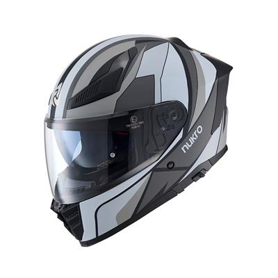 Nukro YM-853 Matt Mars Gray Kask