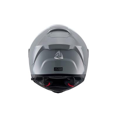 Nukro YM-853 Solid Gloss Nardo Gray Kapalı Kask