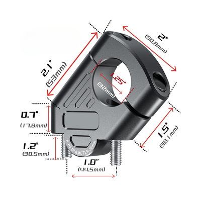 Nukropart 32mm Gidonlar İçin Gidon Yükseltme